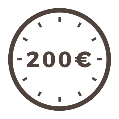 200€ Dovanų Kuponas